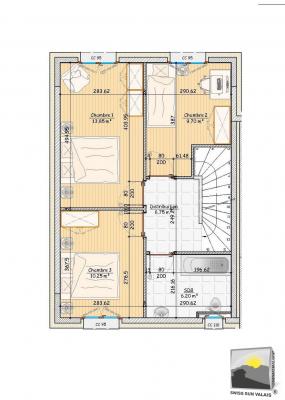 SAILLON Maison de ville NEUVE 4.5 Pces de 129 m²