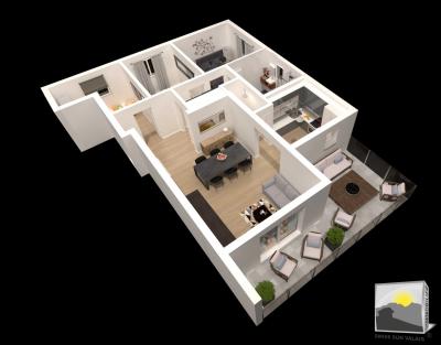 ARDON appartement terrasse neuf 4.5 de 124 m²