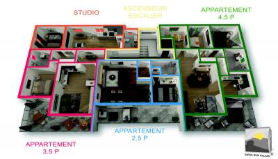 ARDON studio de rendement ( 7.30%  ) NEUF de 40 m²