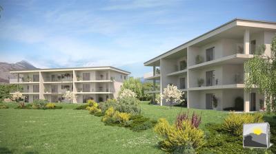 ARDON appartement rez-de-jardin neuf 3.5 pces de 100 m²