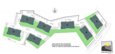ARDON appartement rez-de-jardin neuf 2.5 pces de 73 m²