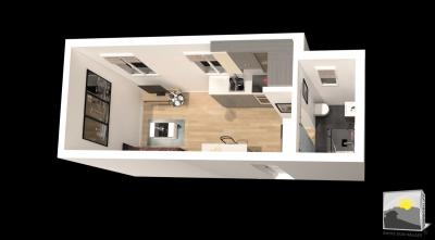 ARDON studio en attique neuf de 40 m²
